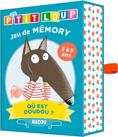 Jeu - Jeu de Mémory P'tit Loup où est doudou? Version française