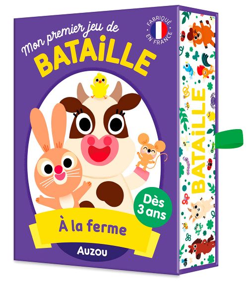 Jeu - Mon premier jeu de bataille: À la ferme! - Version Française