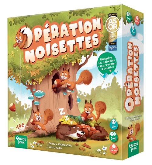 Jeu - Opération noisettes - Version française