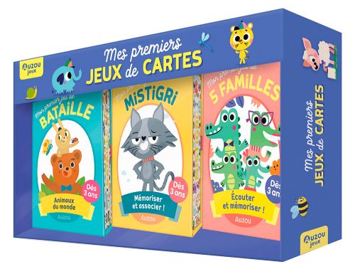 Jeu - Mes premiers jeux de cartes - Version Française