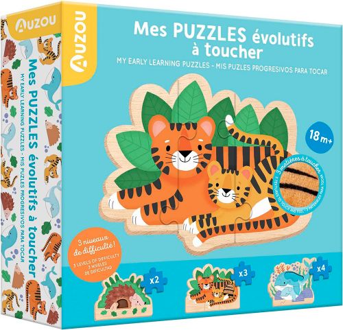 Mes puzzles évolutifs à toucher
