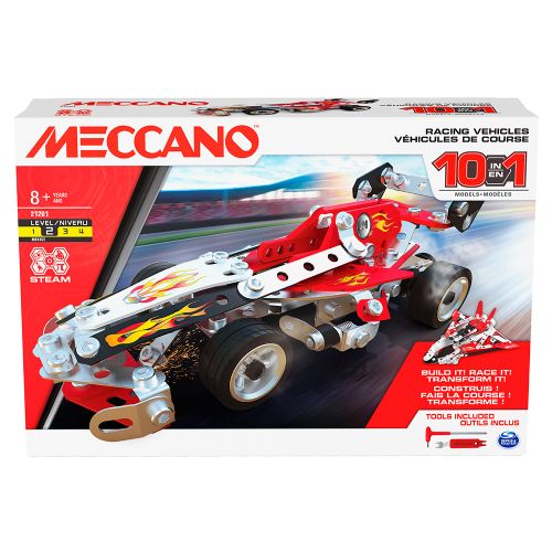 Meccano - 10-en-1 Véhicules de course