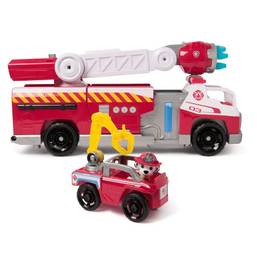 Paw Patrol - Fire Rescue - Deluxe Rapid Reload FireTruck