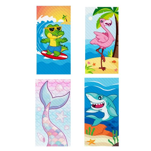 Serviette de plage, assortiment