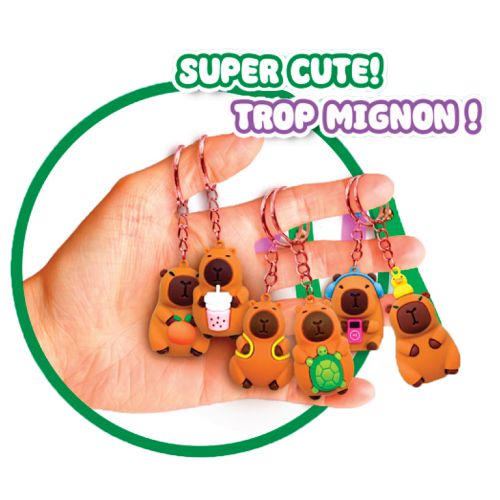 Clip Capybara, assortiment
