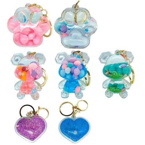 Porte-clés série Flotteur, assortiment