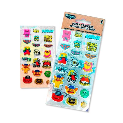 Fuggler 3D Stickers