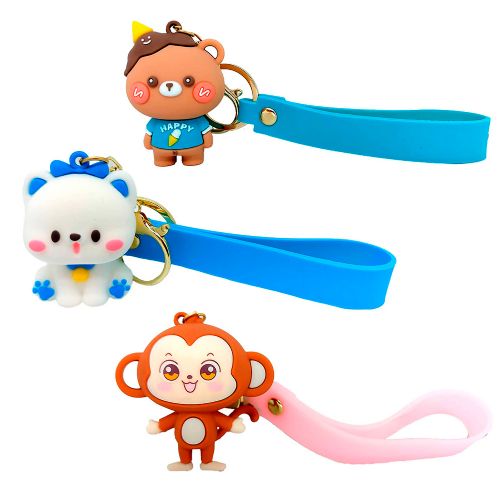 Porte-clés 3D assortiment