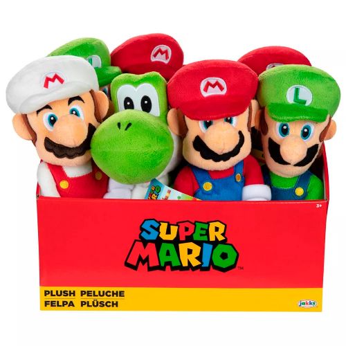 Super Mario - Peluche 9'', assortiment