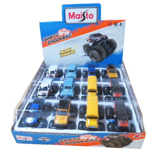 Maisto Earth Shockers 4,5'', assortiment