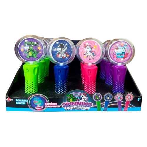Baguette lumineuse tournante, assortiment