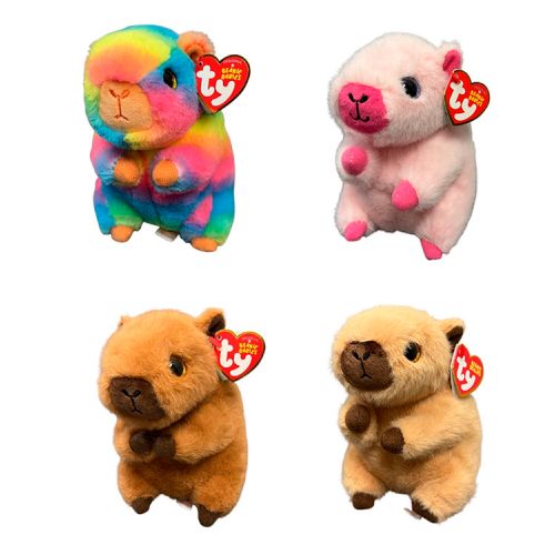 Plush - Beanie Babies collection: Capybara small, assorted