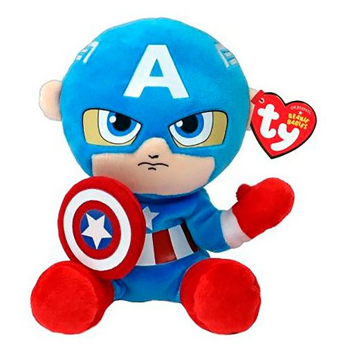 Peluche - Marvel Soft: Capitaine America (Petit)