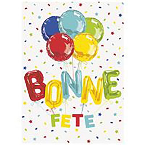 Bonne Fete - 8 bright invitations