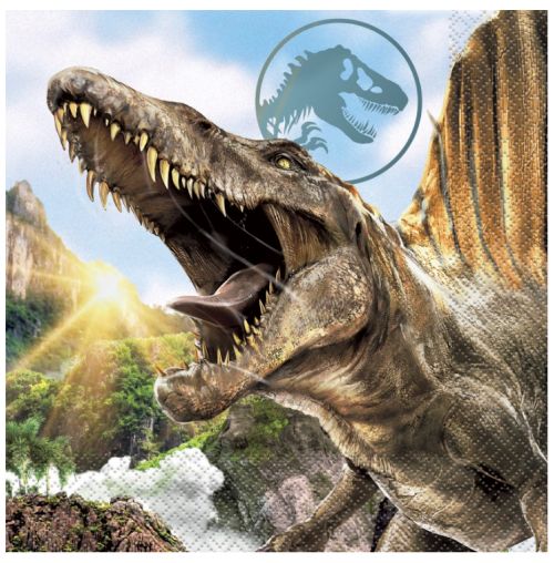 Jurassic World 4 - 16 luncheon napkins