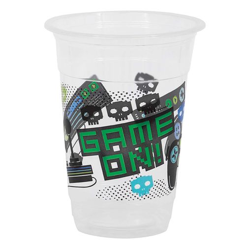 Gamer - 8 Disposables cups 16 oz