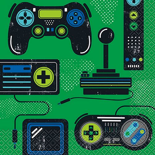 Gamer - 16 Luncheon Napkins