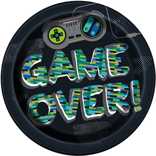 Gamer - 8 dinner plates 9''