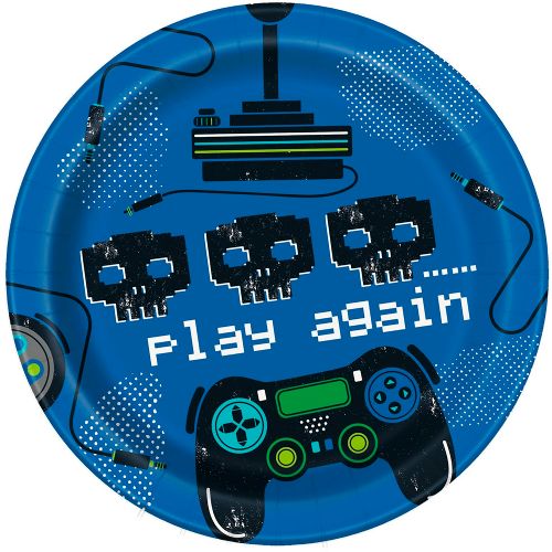 Gamer - 8 dessert plates 7''