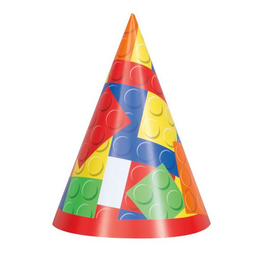 Building blocs - 8 party hats