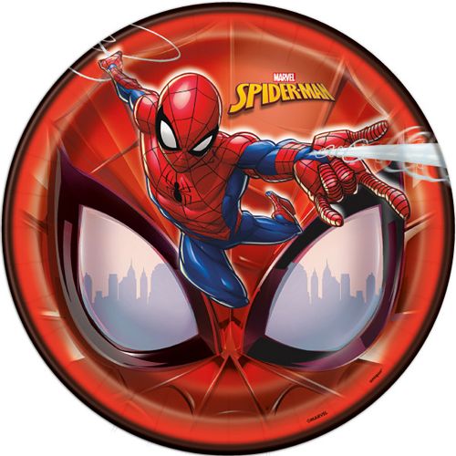 Spider-Man - 8 diner plates 9-inch