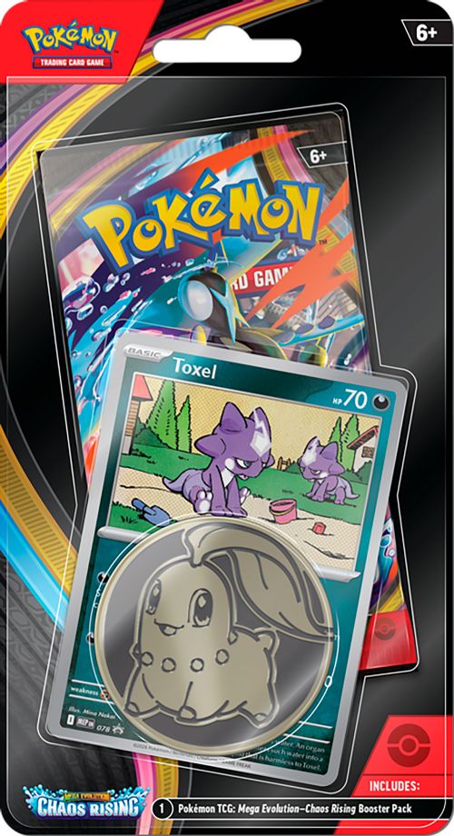Pokémon ME04 Chaos Rising Checklane Blister Version Anglaise