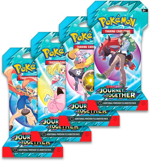 Pokémon Sleeve SV9 Journey Together Pack Version anglaise