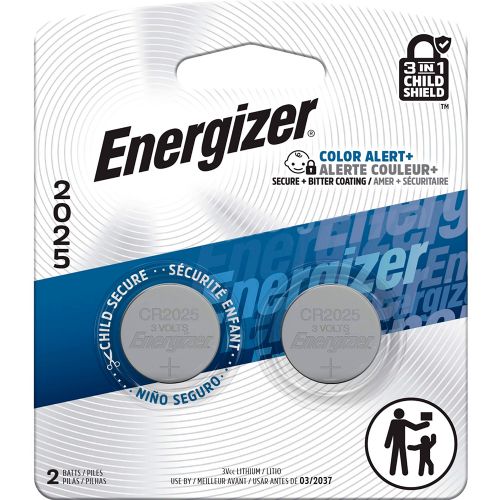 2 piles Energizer CR2025