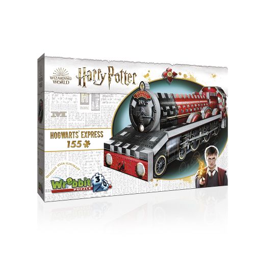 Wrebbit Casse-tête 3D Mini - Poudlard express 155 pièces