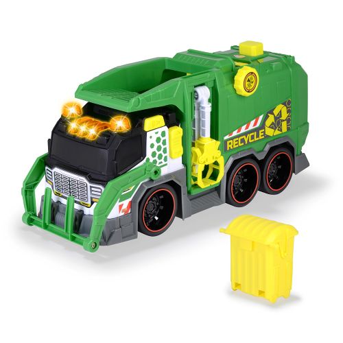 City Heroes - Camion de recyclage sons et lumière 39 cm