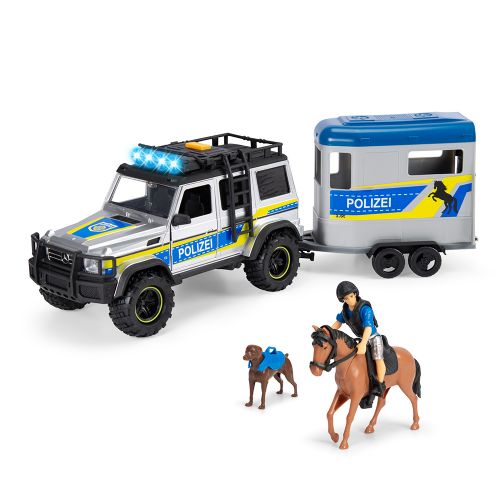 Dickie - Remorque pour chevaux de police