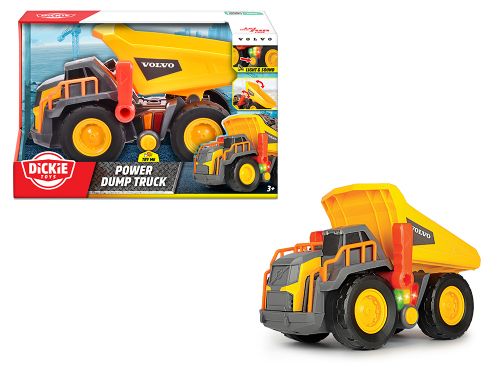 Dickie - Camion à benne électrique Volvo 30cm