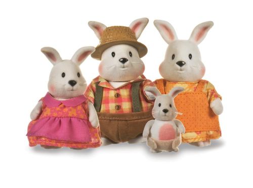 Li'l Woodzeez - Famille de lapins Hoppingood