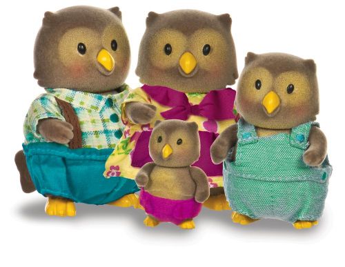 Li'l Woodzeez - Famille de hiboux Whooswhoo