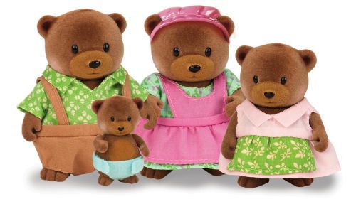 Li'l Woodzeez Famille d'ours