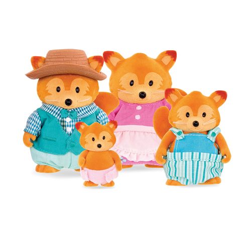 Li'l Woodzeez - Famille de renards Tippytail