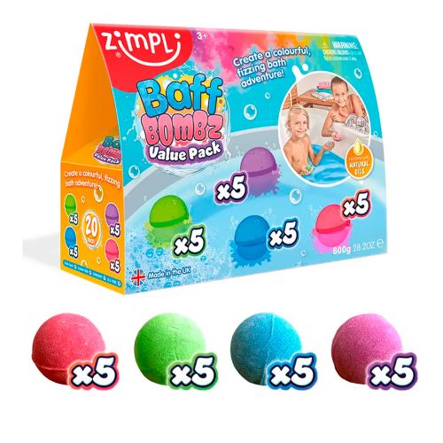 Zimpli - Baff Bombz Mega Pack 20 