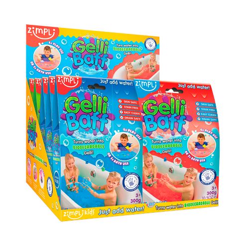Zimpli - Gelli Baff Mixed Colours Assortment
