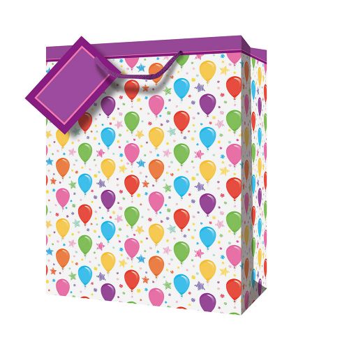 Extra jumbo gift bag - Colorful balloons