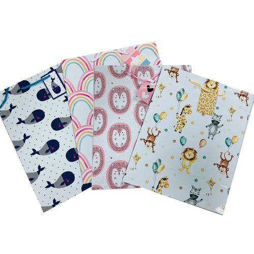 Large gift bag - Welcome baby assorted