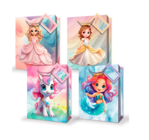 Large gift bag  - Lil'Treasurez, assorted