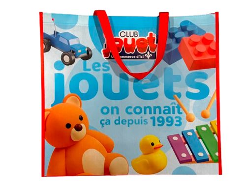 Club Jouet - Grand sac réutilisable