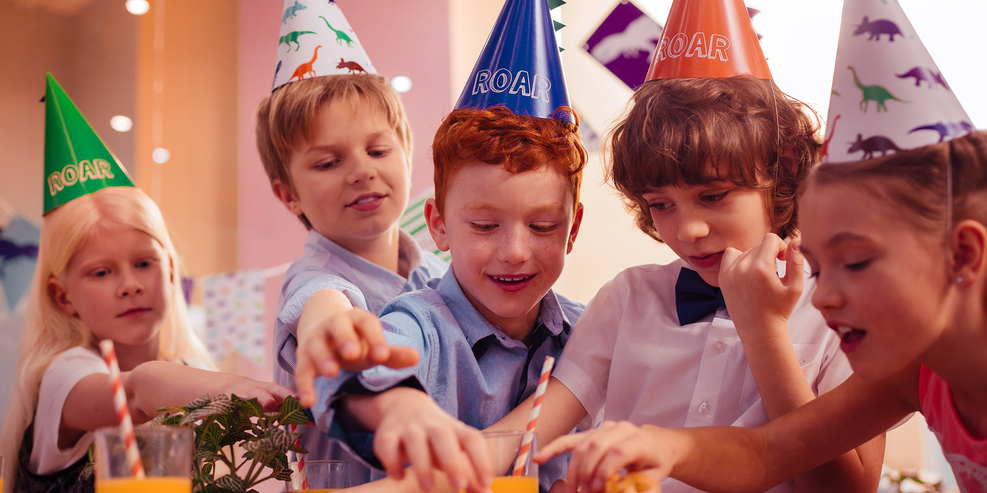 Various party supplies